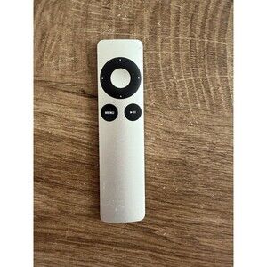 GENUINE APPLE TV REMOTE CONTROL A1294 APPLE TV 1ST 2ND 3RD GEN SILVER